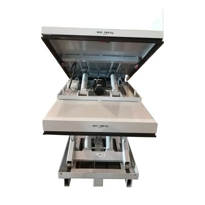 水力シザリリフト ミニ傾斜テーブル 1 トンの重量レベルと運搬容量